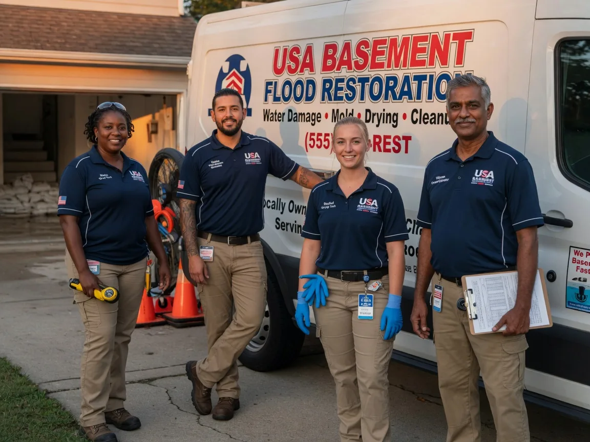 Basement Flood Cleanup company in Ashville, OH