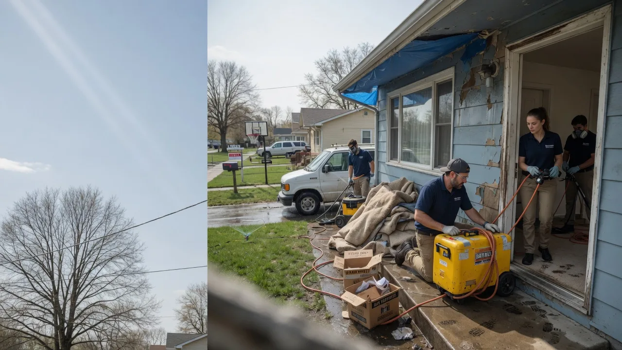 Basement Flood Cleanup in Ashville, OH near me